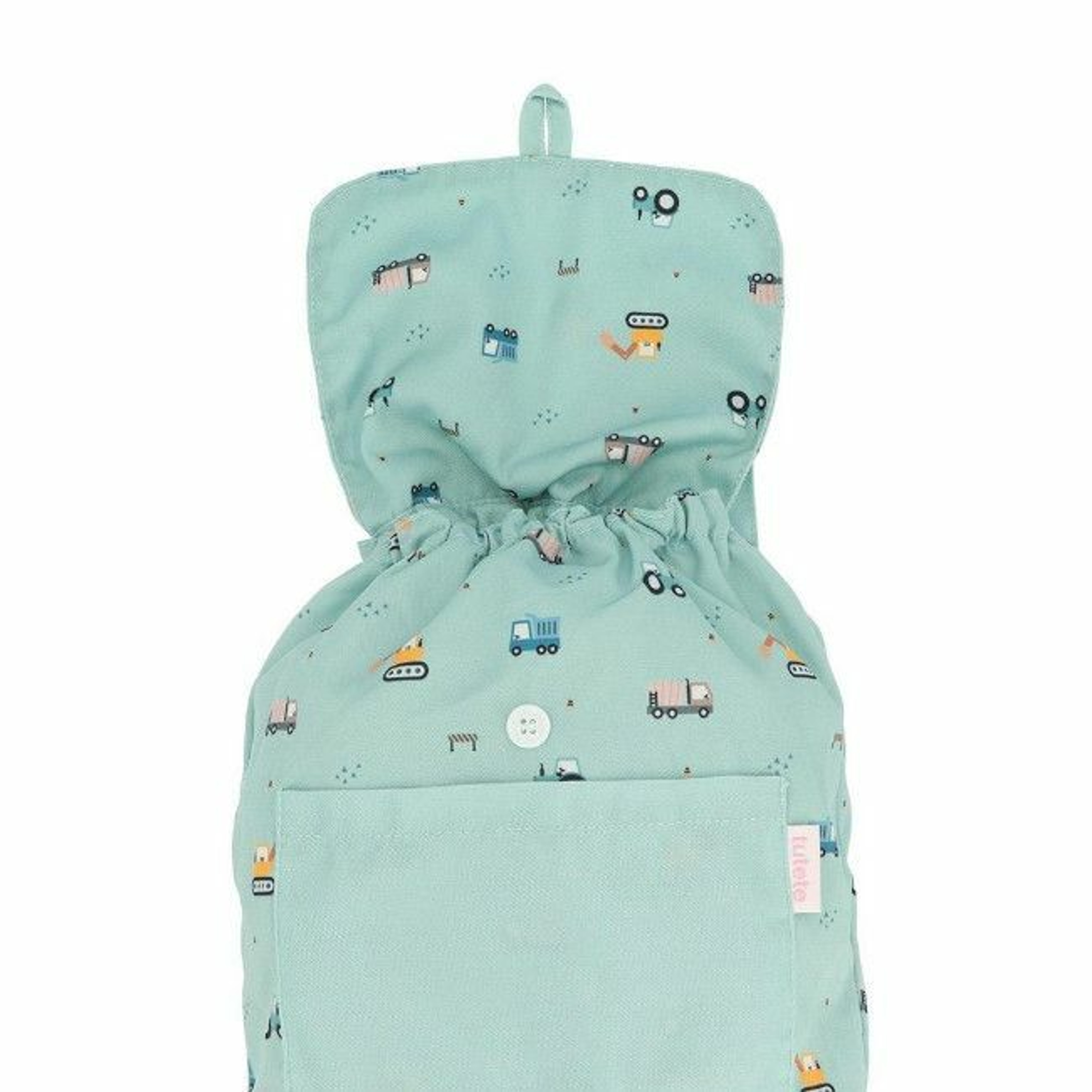 Tutete Mochila de Criança em Tecido Trucks