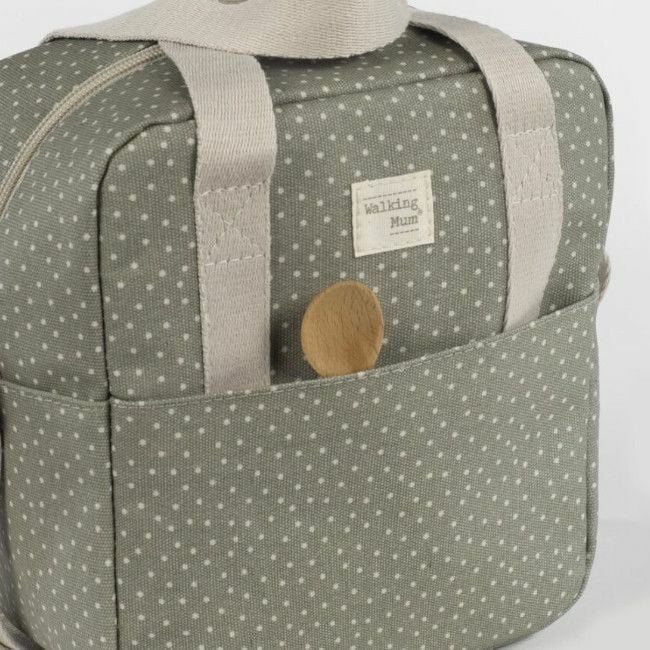 Walking Mum Lancheira Isotérmica Poppy Dots Moss 1120800342