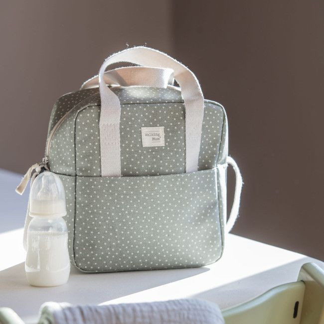 Walking Mum Lancheira Isotérmica Poppy Dots Moss 1120800342