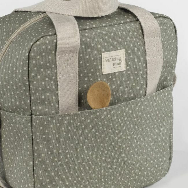 Walking Mum Lancheira Isotérmica Poppy Dots Moss 1120800342