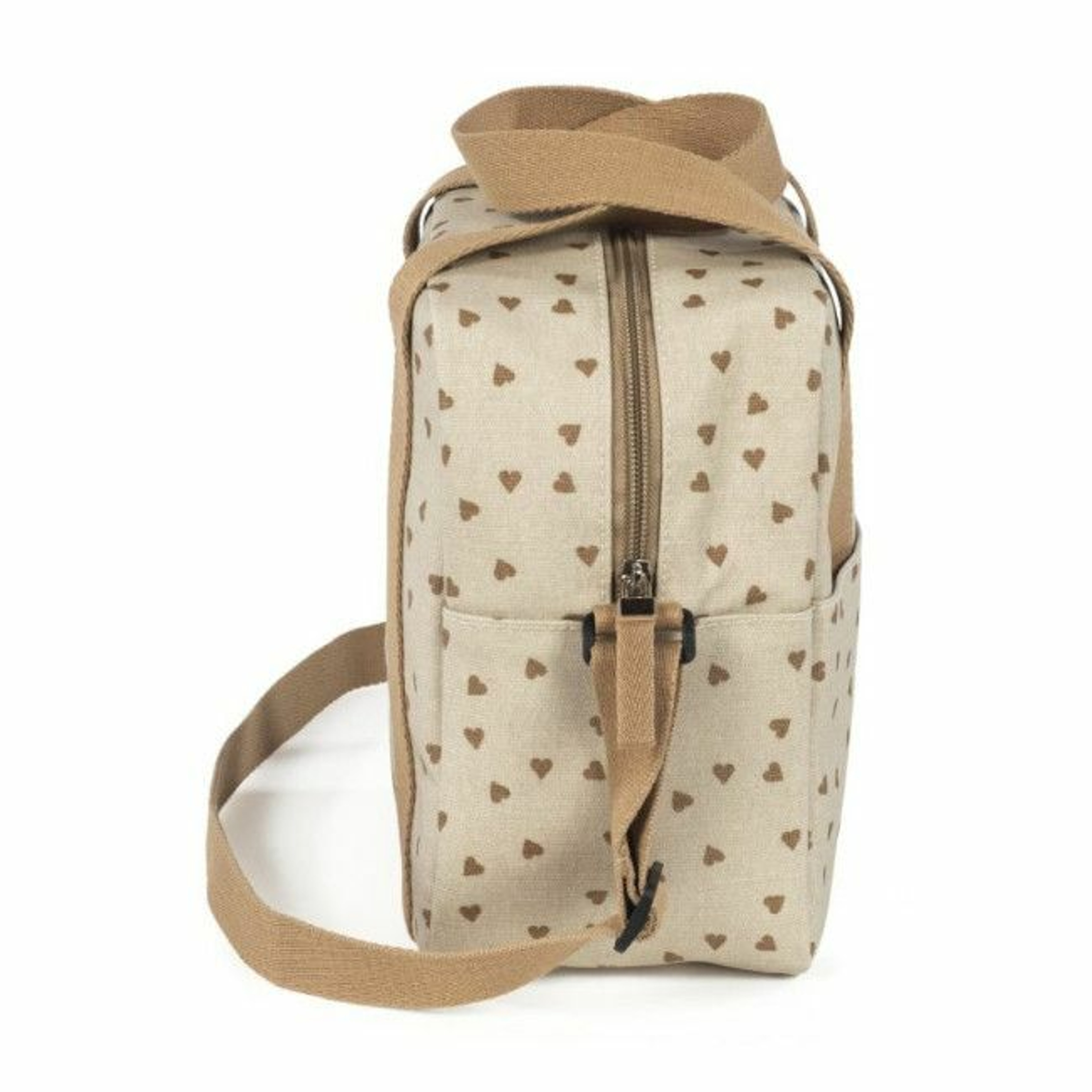 Walking Mum Lancheira Isotérmica Poppy Hearts Cinnamon 1120800345