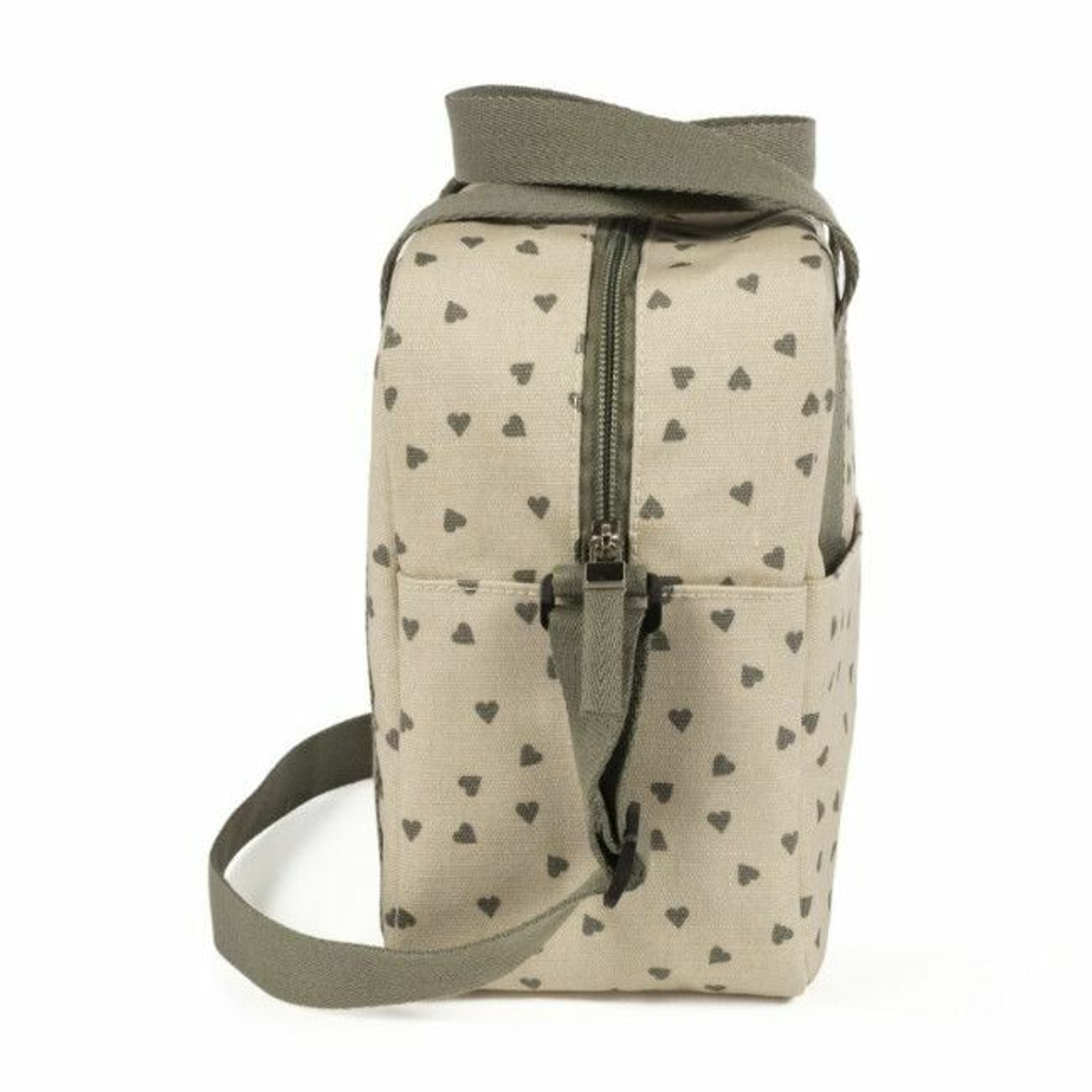 Walking Mum Lancheira Isotérmica Poppy Hearts Moss 1120800344