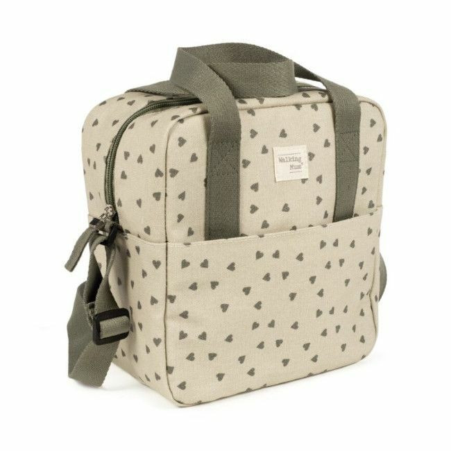 Walking Mum Lancheira Isotérmica Poppy Hearts Moss 1120800344