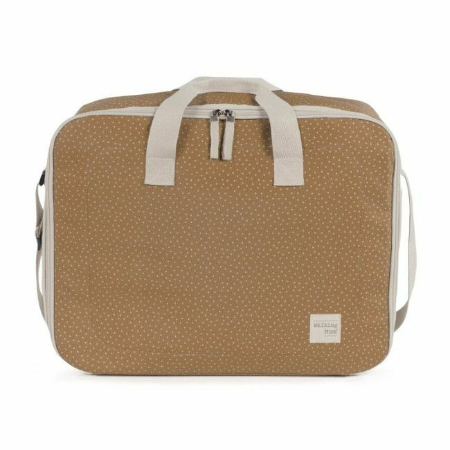 Walking Mum Maternity Bag Poppy Dots Cinnamon 1120800347