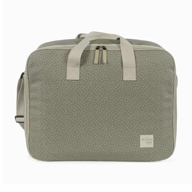 Walking Mum Maternity Bag Poppy Dots Moss 1120800346