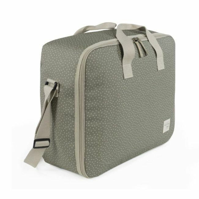 Walking Mum Mala de Maternidade Poppy Dots Moss 1120800346