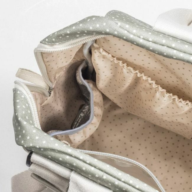 Walking Mum Mochila Poppy Dots Moss 1120800322