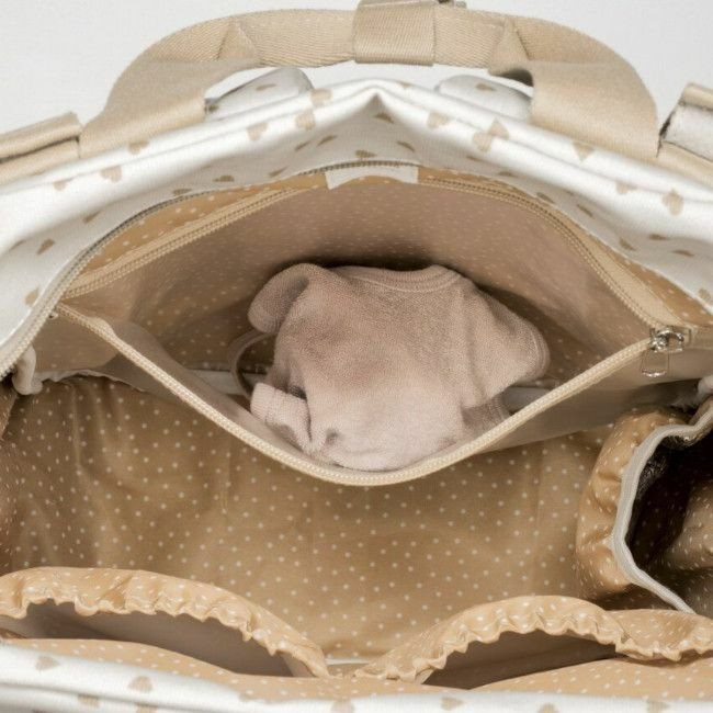 Walking Mum Mochila Poppy Hearts Cinnamon 1120800325