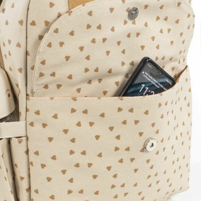 Walking Mum Mochila Poppy Hearts Cinnamon 1120800325