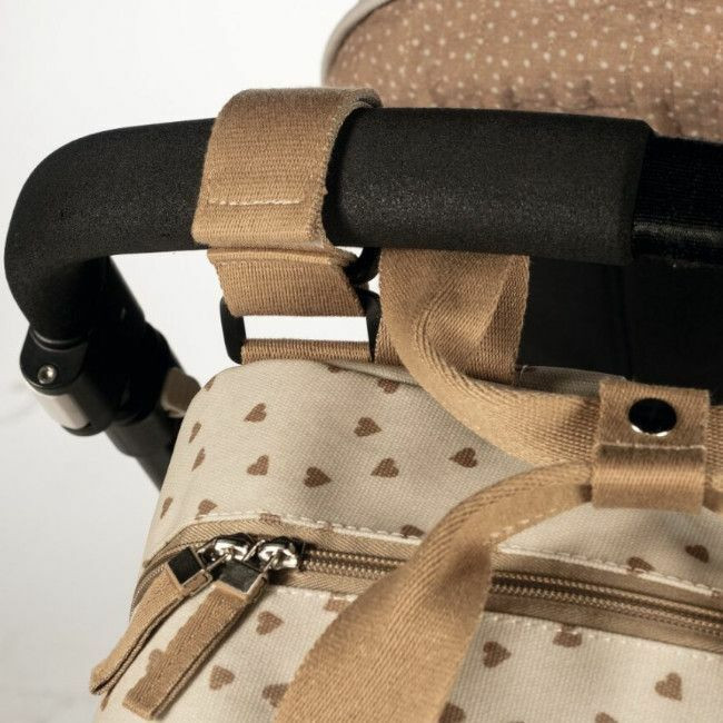 Walking Mum Mochila Poppy Hearts Cinnamon 1120800325