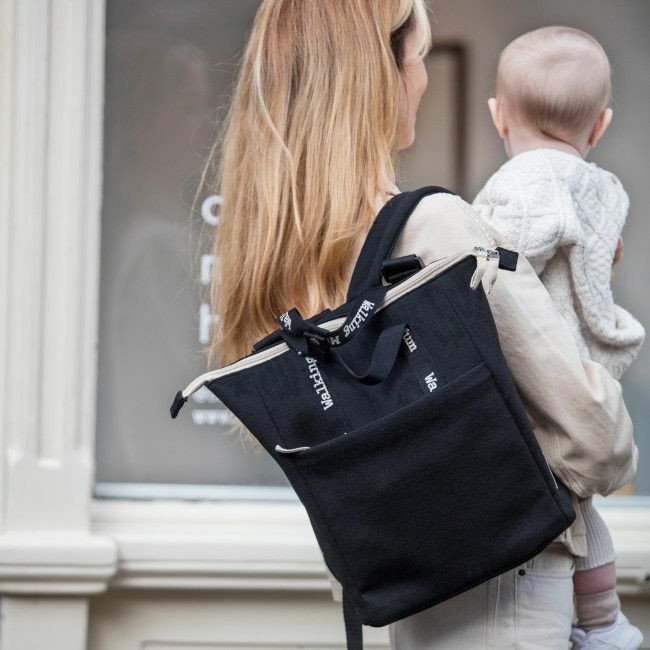 Walking Mum Mochila de Mamã Eco Mum Black 1120800388