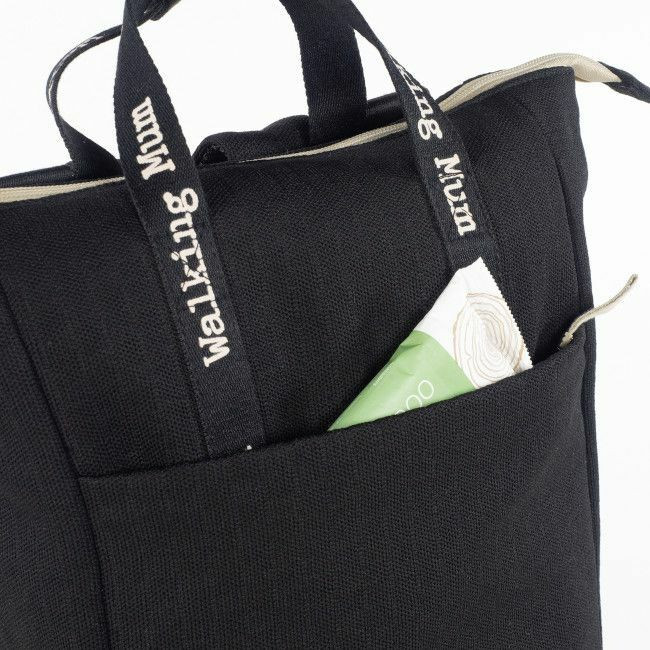 Walking Mum Mochila de Mamã Eco Mum Black 1120800388