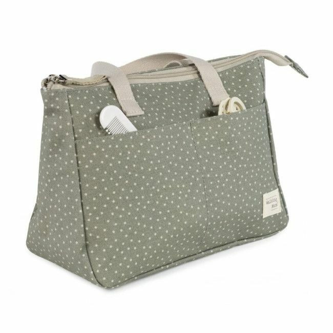 Walking Mum Necessaire de Maternidade Poppy Dots Moss 1120800334