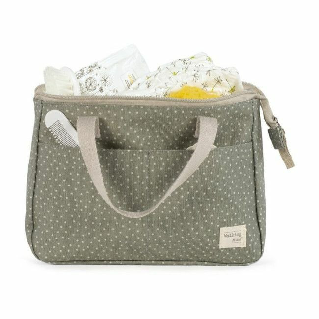 Walking Mum Necessaire de Maternidade Poppy Dots Moss 1120800334
