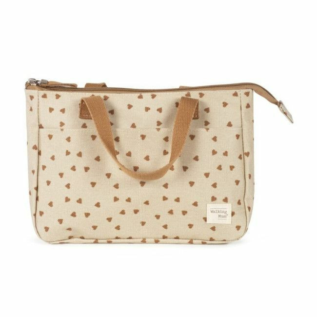 Walking Mum Necessaire de Maternidade Poppy Hearts Cinnamon 1120800337