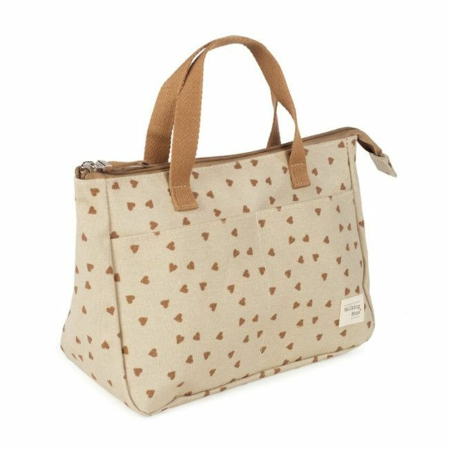 Walking Mum Necessaire de Maternidade Poppy Hearts Cinnamon 1120800337