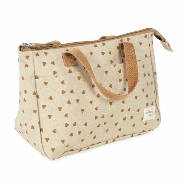 Walking Mum Necessaire de Maternidade Poppy Hearts Cinnamon 1120800337