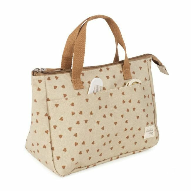 Walking Mum Necessaire de Maternidade Poppy Hearts Cinnamon 1120800337