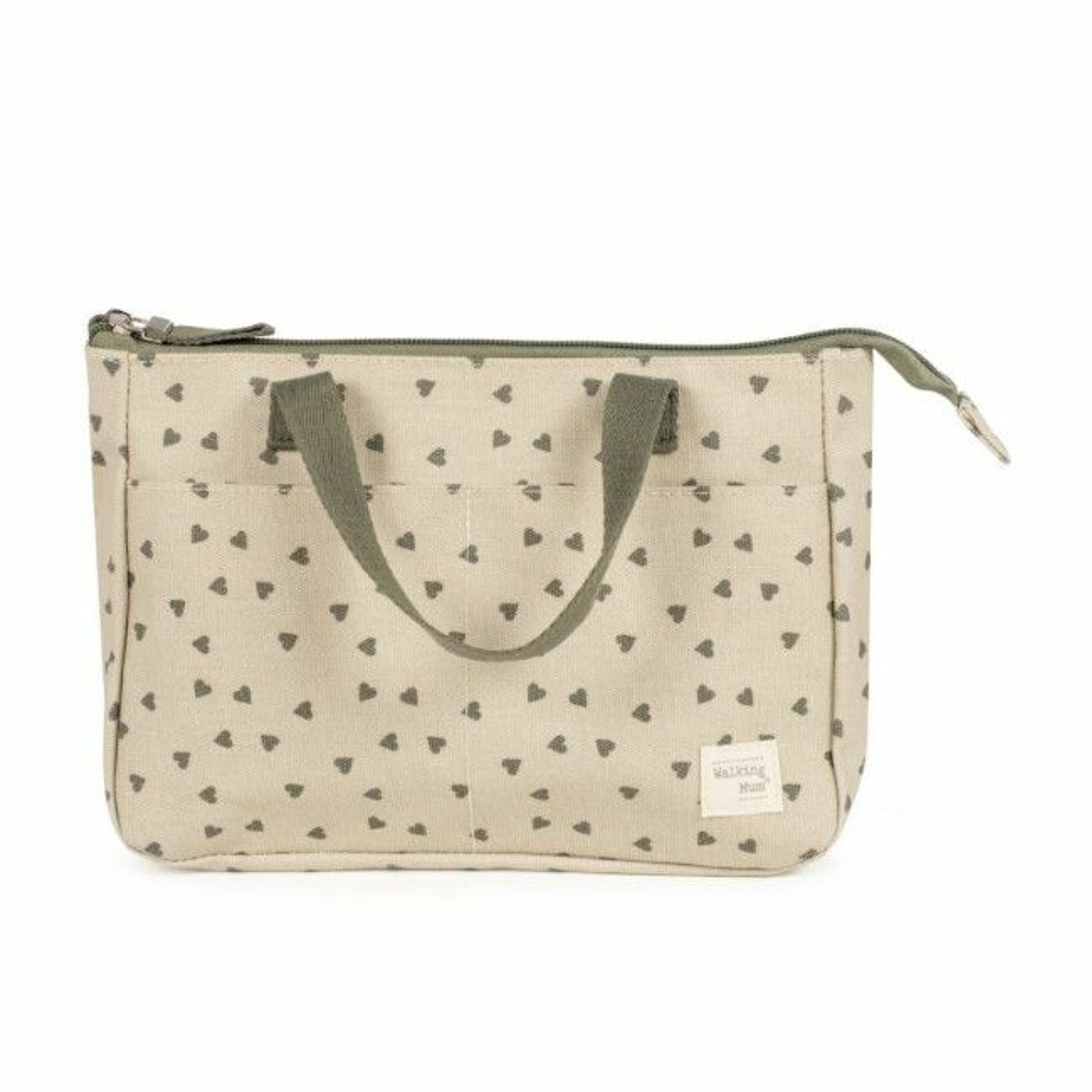 Walking Mum Necessaire de Maternidade Poppy Hearts Moss 1120800336