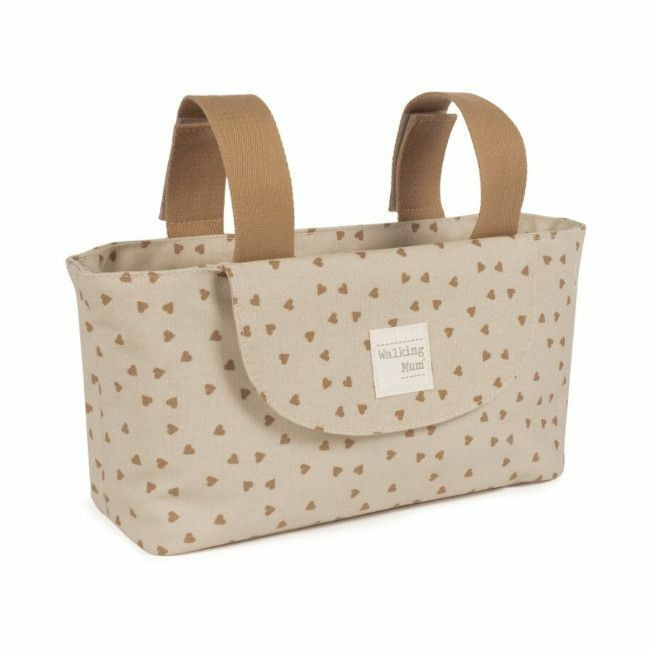 Walking Mum Organizador de Carrinho Poppy Hearts Cinnamon 1120800329