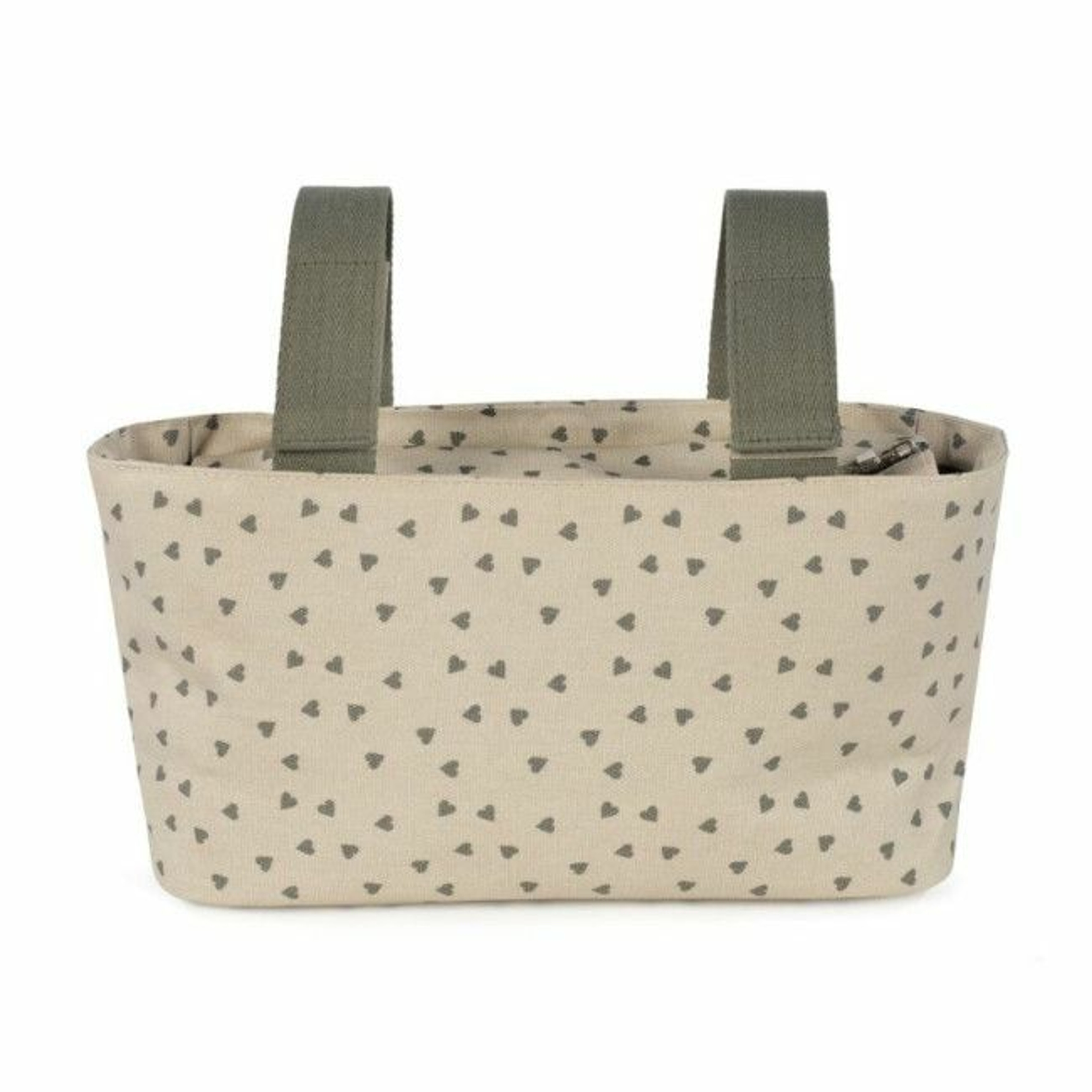 Walking Mum Organizador de Carrinho Poppy Hearts Moss 1120800328