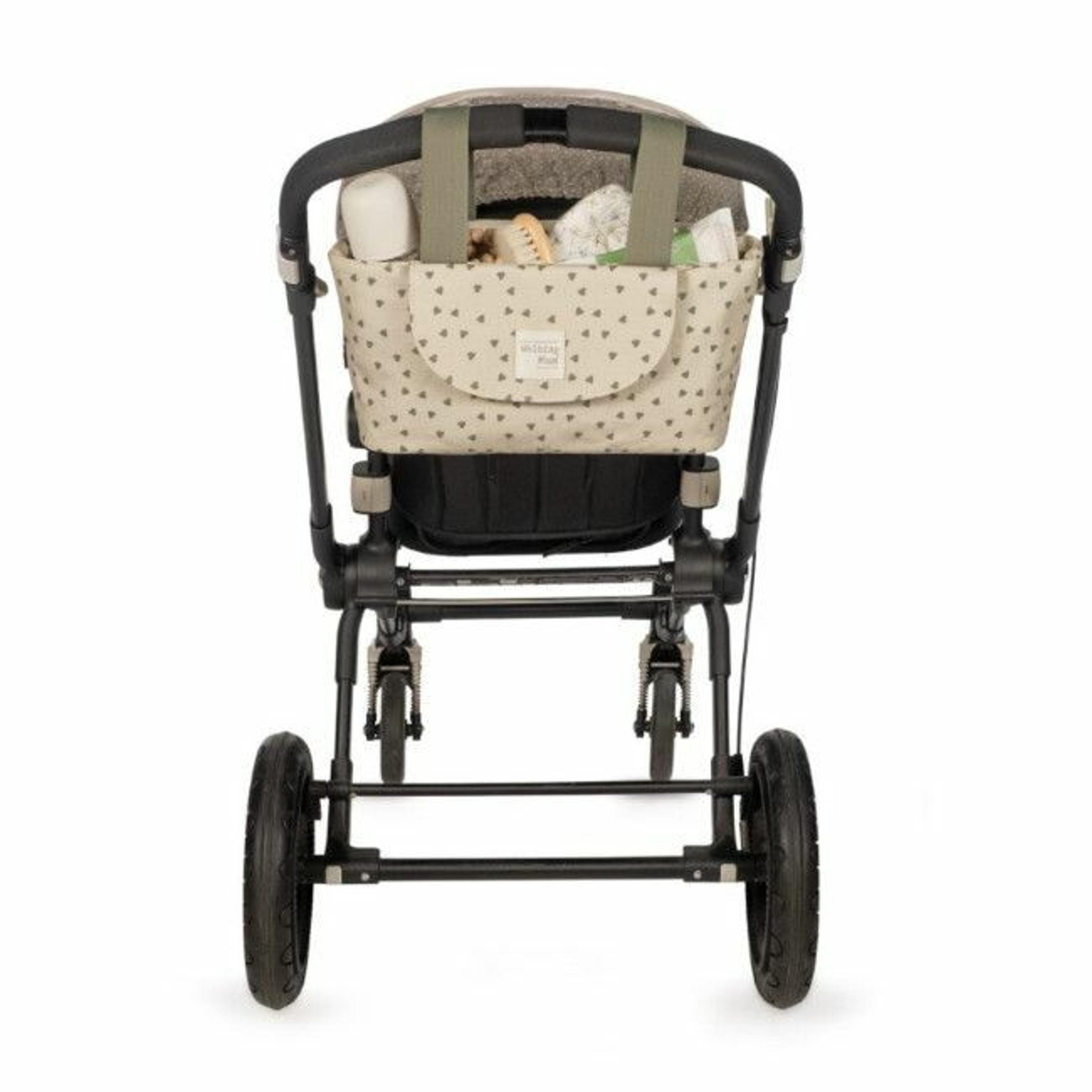 Walking Mum Organizador de Carrinho Poppy Hearts Moss 1120800328