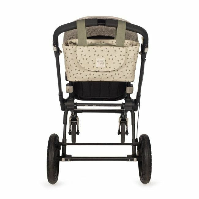 Walking Mum Organizador de Carrinho Poppy Hearts Moss 1120800328