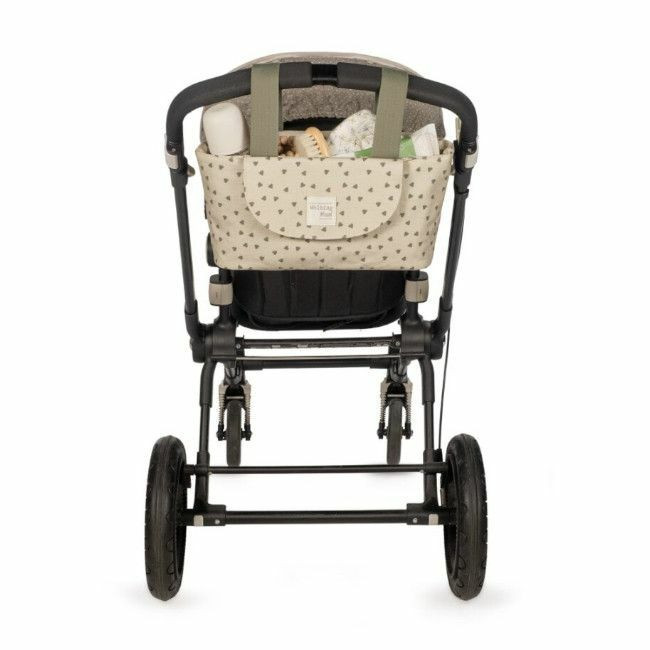 Walking Mum Organizador de Carrinho Poppy Hearts Moss 1120800328
