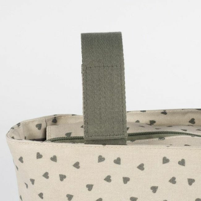 Walking Mum Organizador de Carrinho Poppy Hearts Moss 1120800328