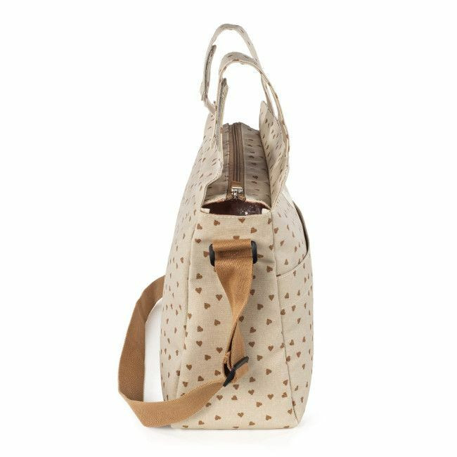 Walking Mum Saco de Carrinho Poppy Hearts Cinnamon 1120800321