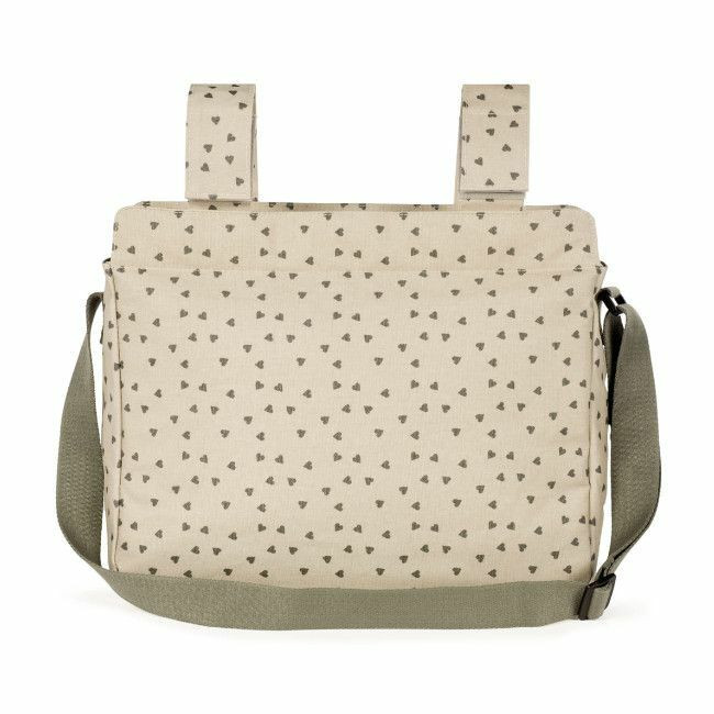 Walking Mum Saco de Carrinho Poppy Hearts Moss 1120800320