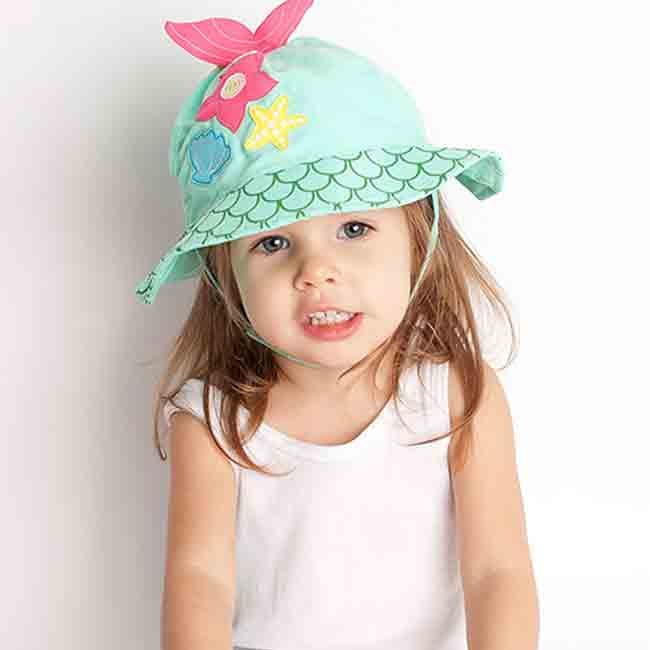 Zoocchini Chapéu UPF50+ Sereia 12-24M ZOO-005-005