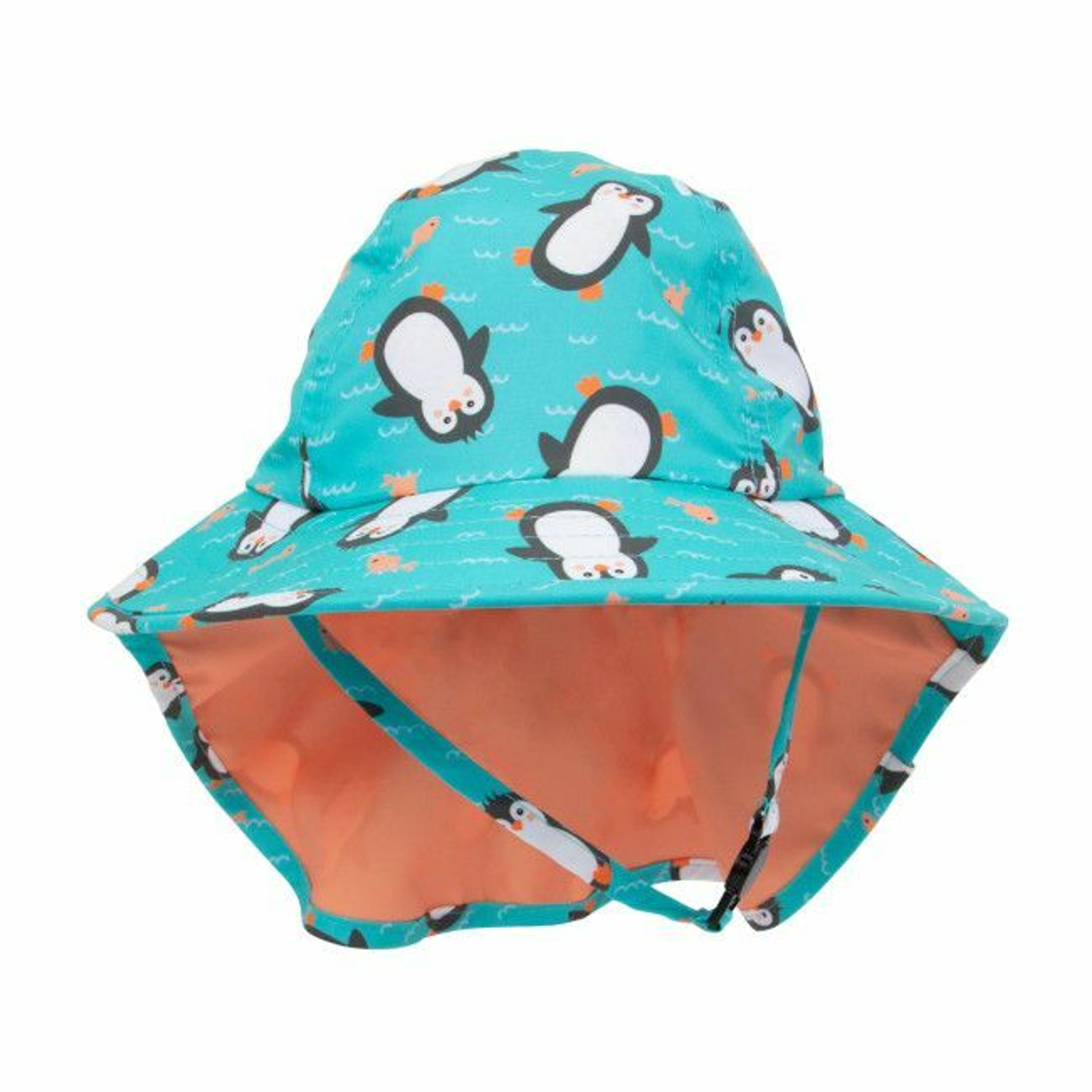 Zoocchini Chapéu de Abas Proteção UPF50 Pinguim 6-24M ZOO-015-031