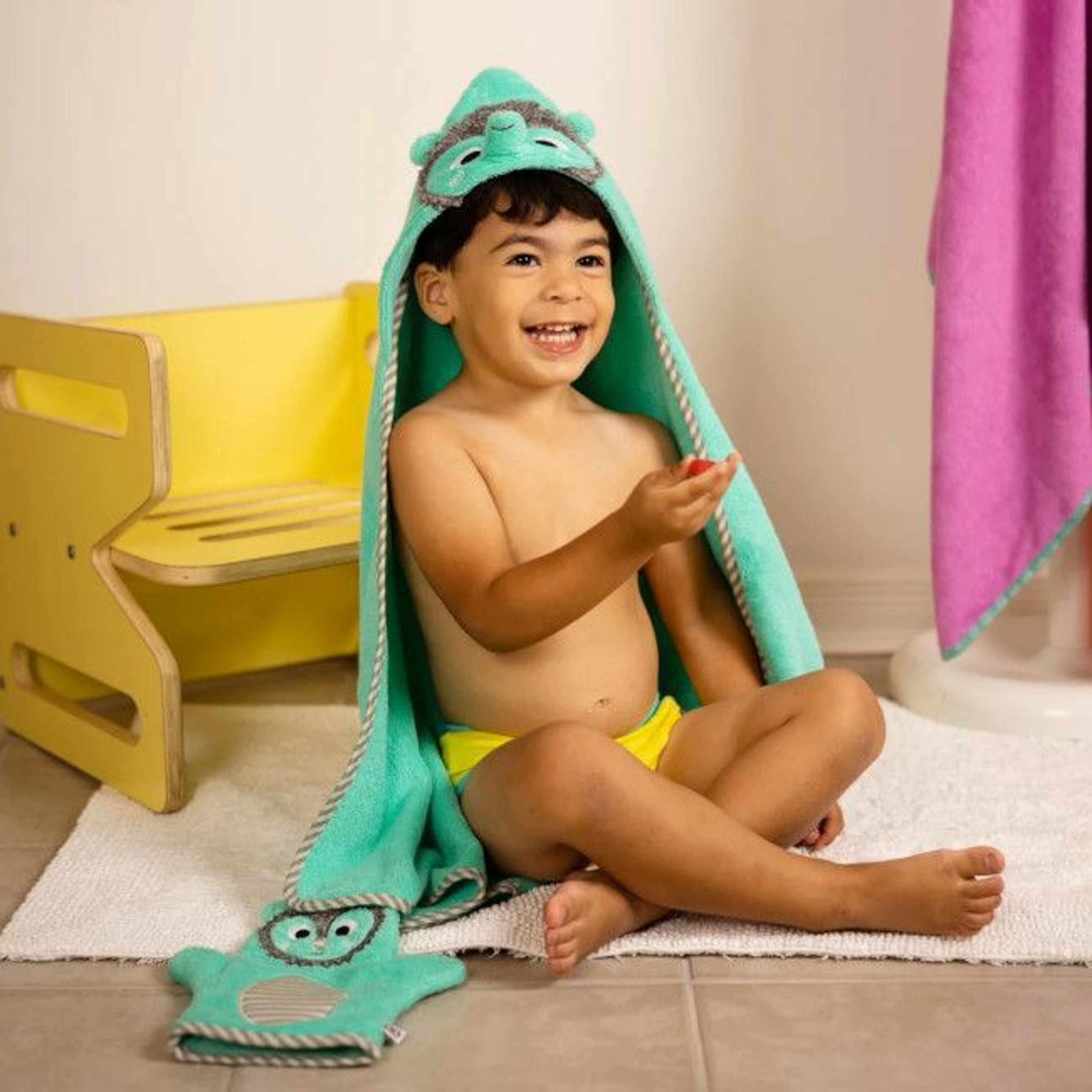 Zoocchini Toalha para Bebé Ouriço ZOO-003-030