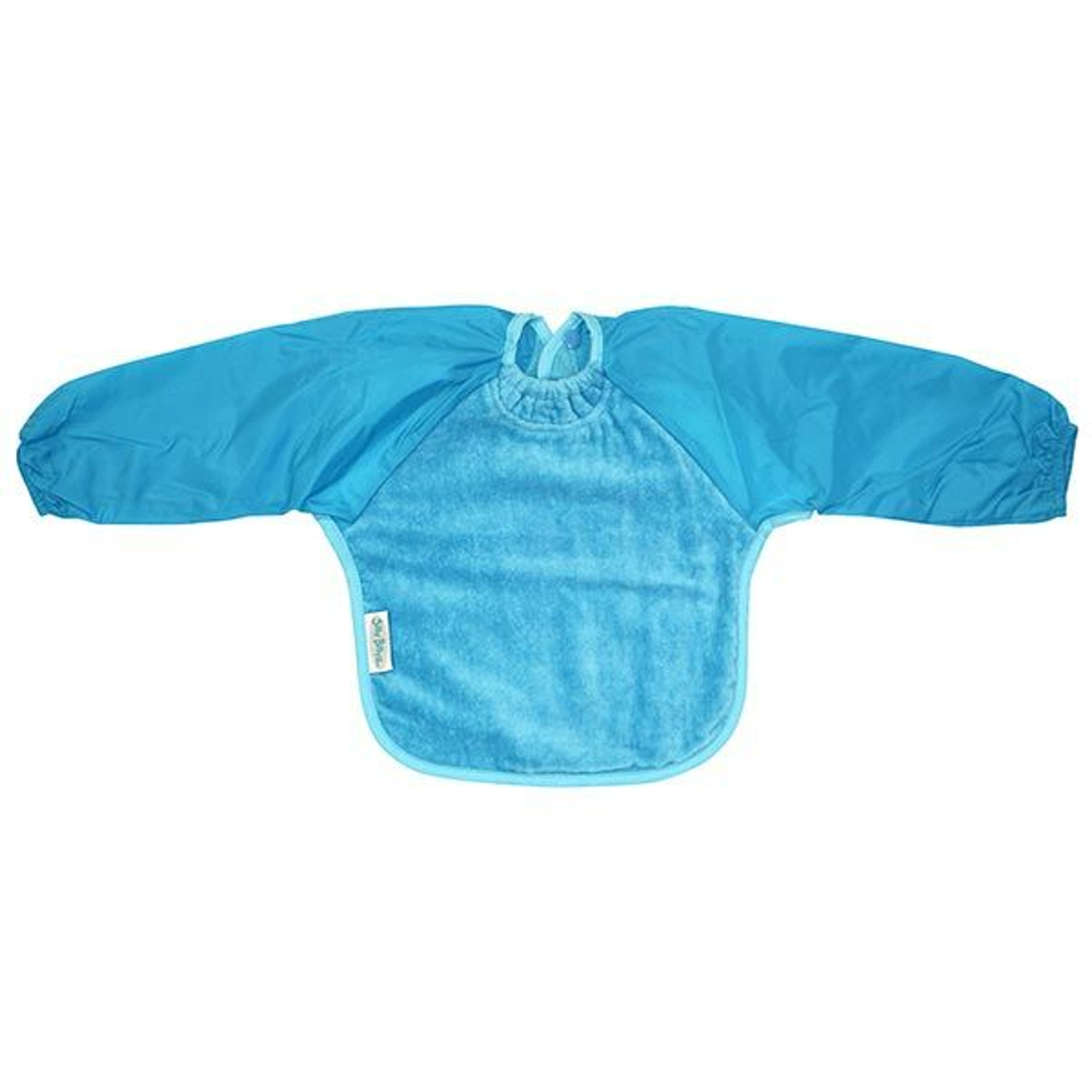 Silly Billyz Long Sleeve Towel Bib Blue SB-004-006