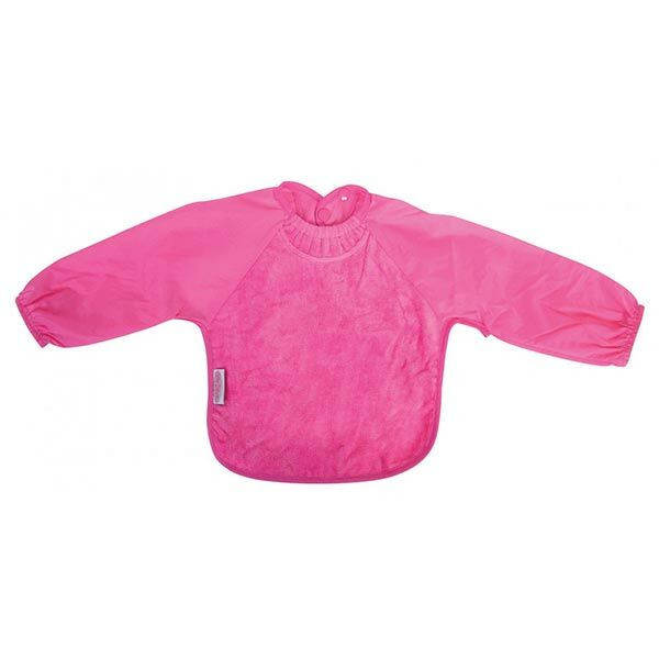 Silly Billyz Long Sleeve Towel Bib Pink SB-004-007