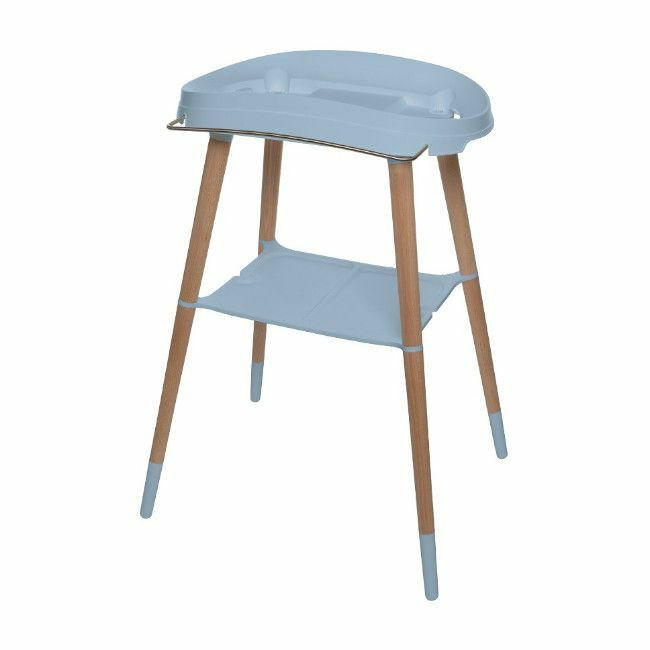 bébé-jou Banheira Sense LED + Suporte + Espreguiçadeira Celestial Blue BSE1035757