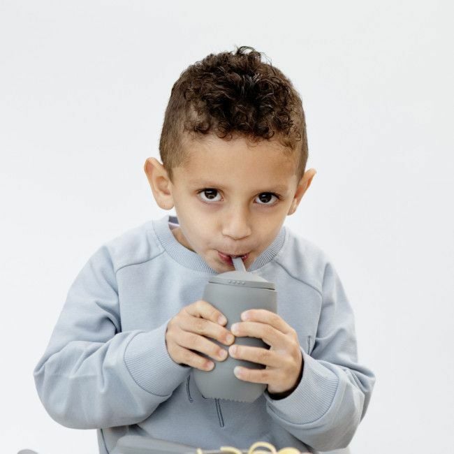 ezpz Happy Cup com Palhinha Cinza EUHCA005