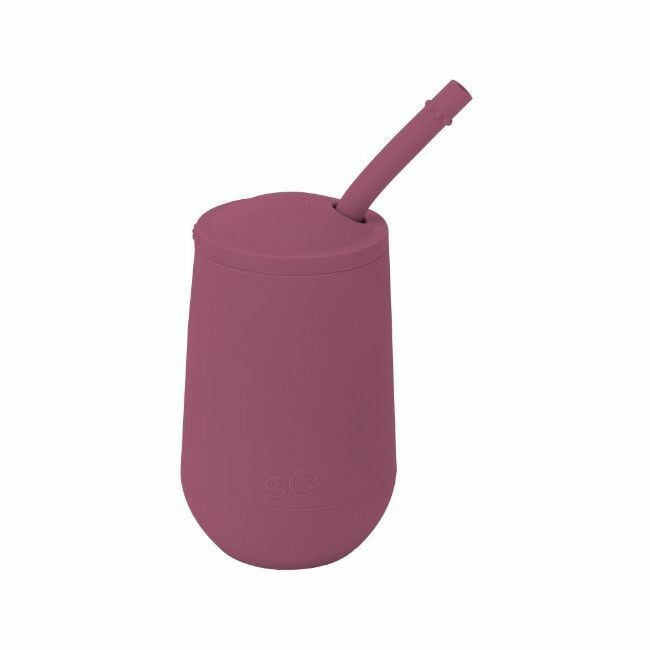 ezpz Happy Cup with Straw Mauve EUHCM001