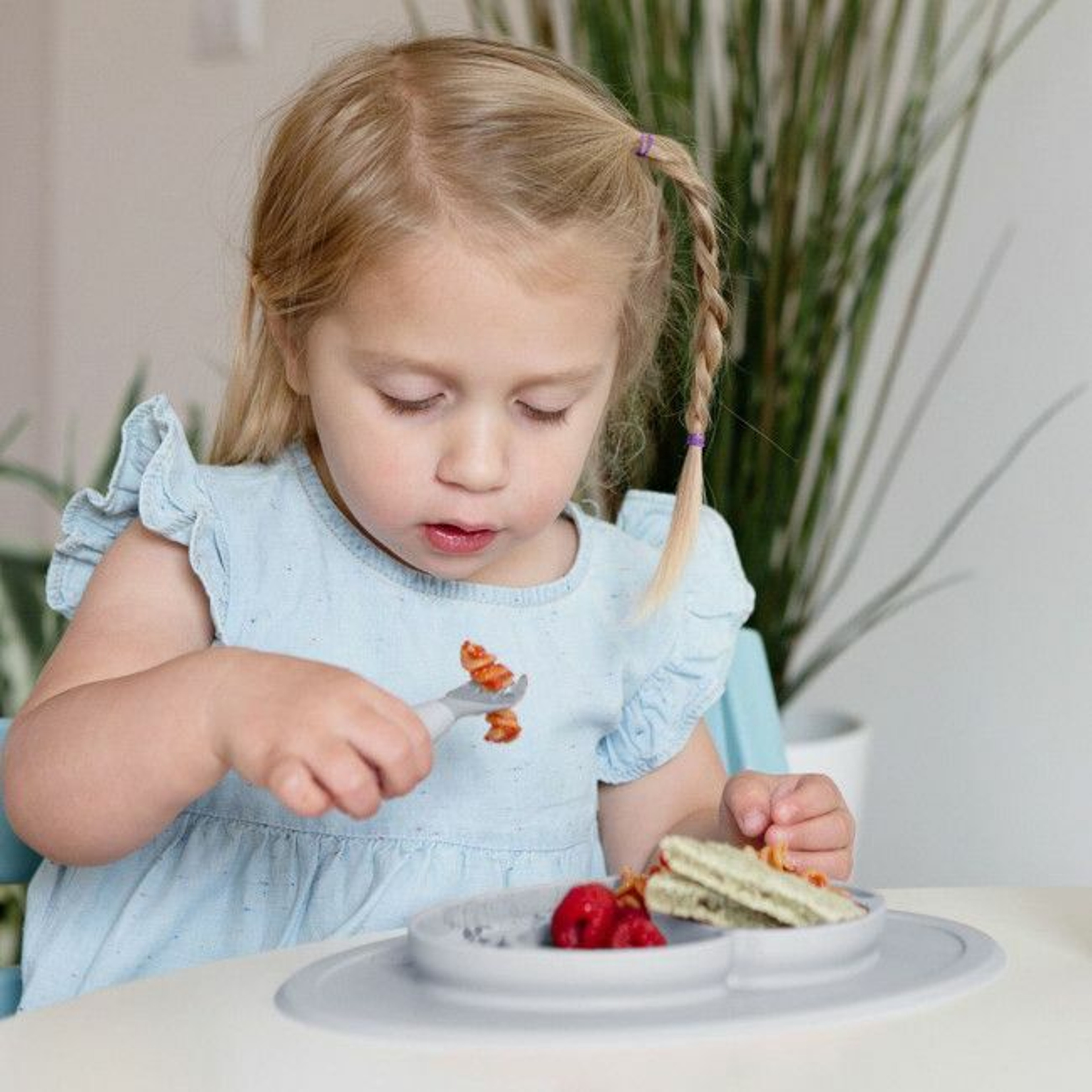 ezpz Mini Conjunto de Alimentação Cinza Nórdico EUMFP003