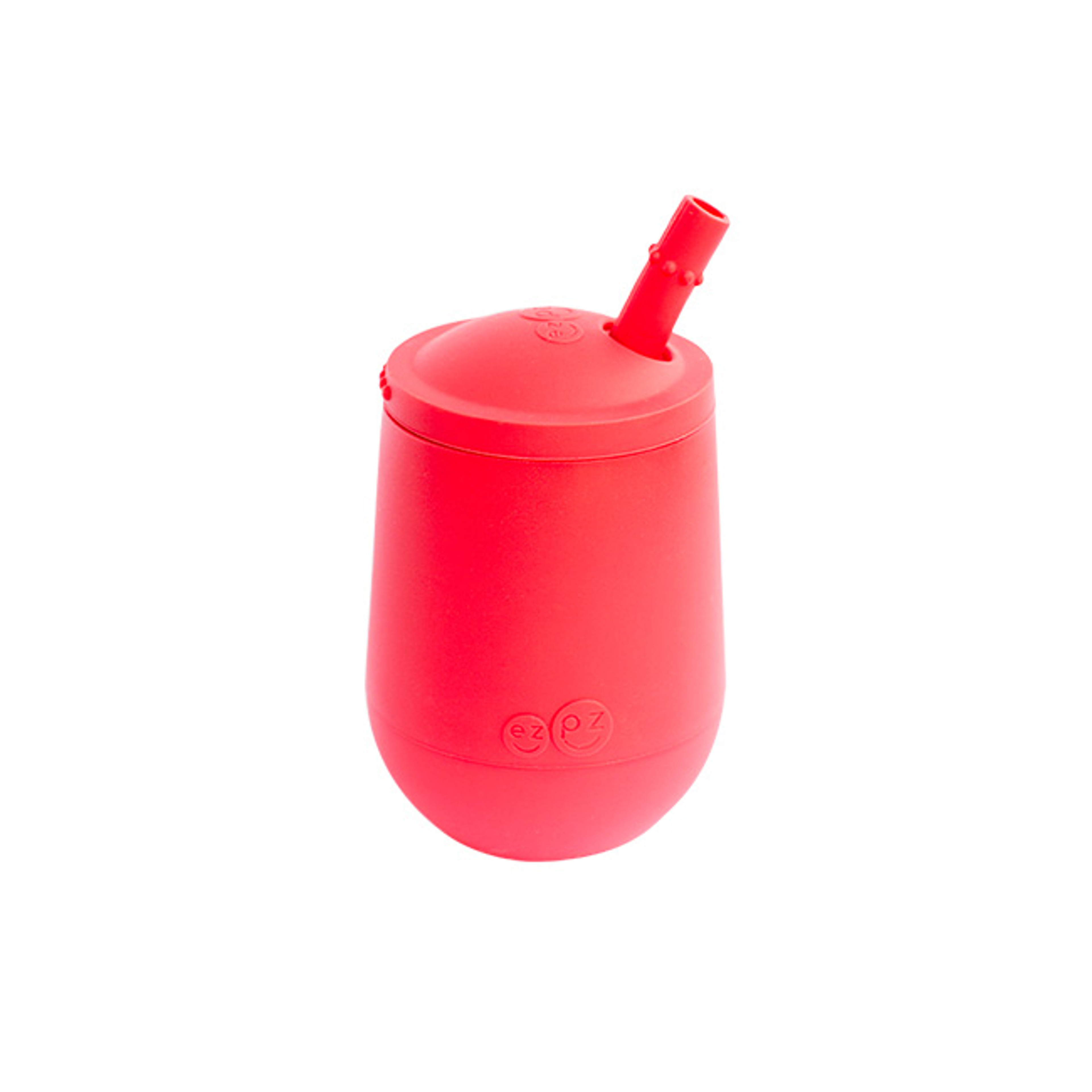 ezpz Mini Cup with Straw Coral EUSTC004