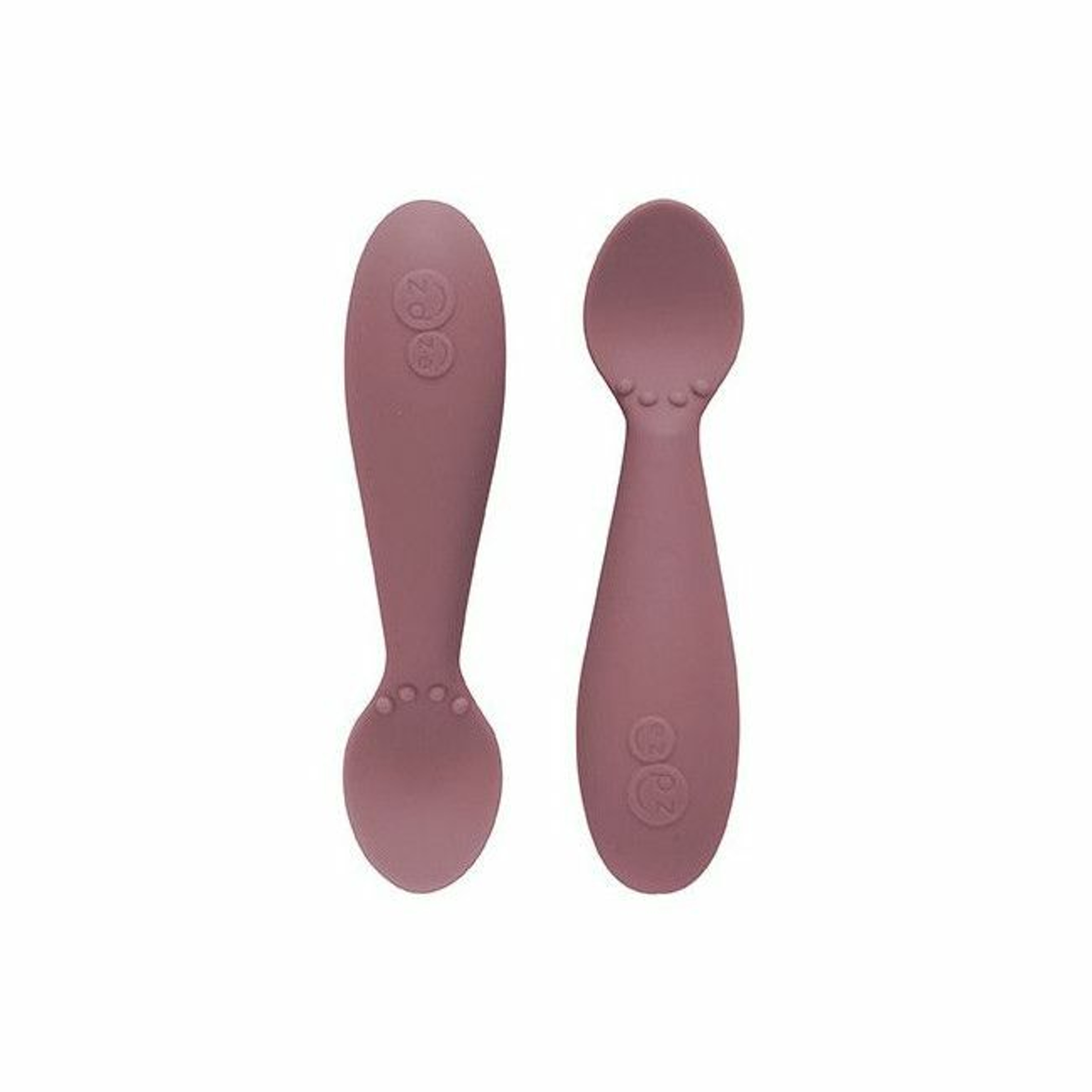 ezpz Pack of 2 Tiny Spoons Mauve EUSSM001