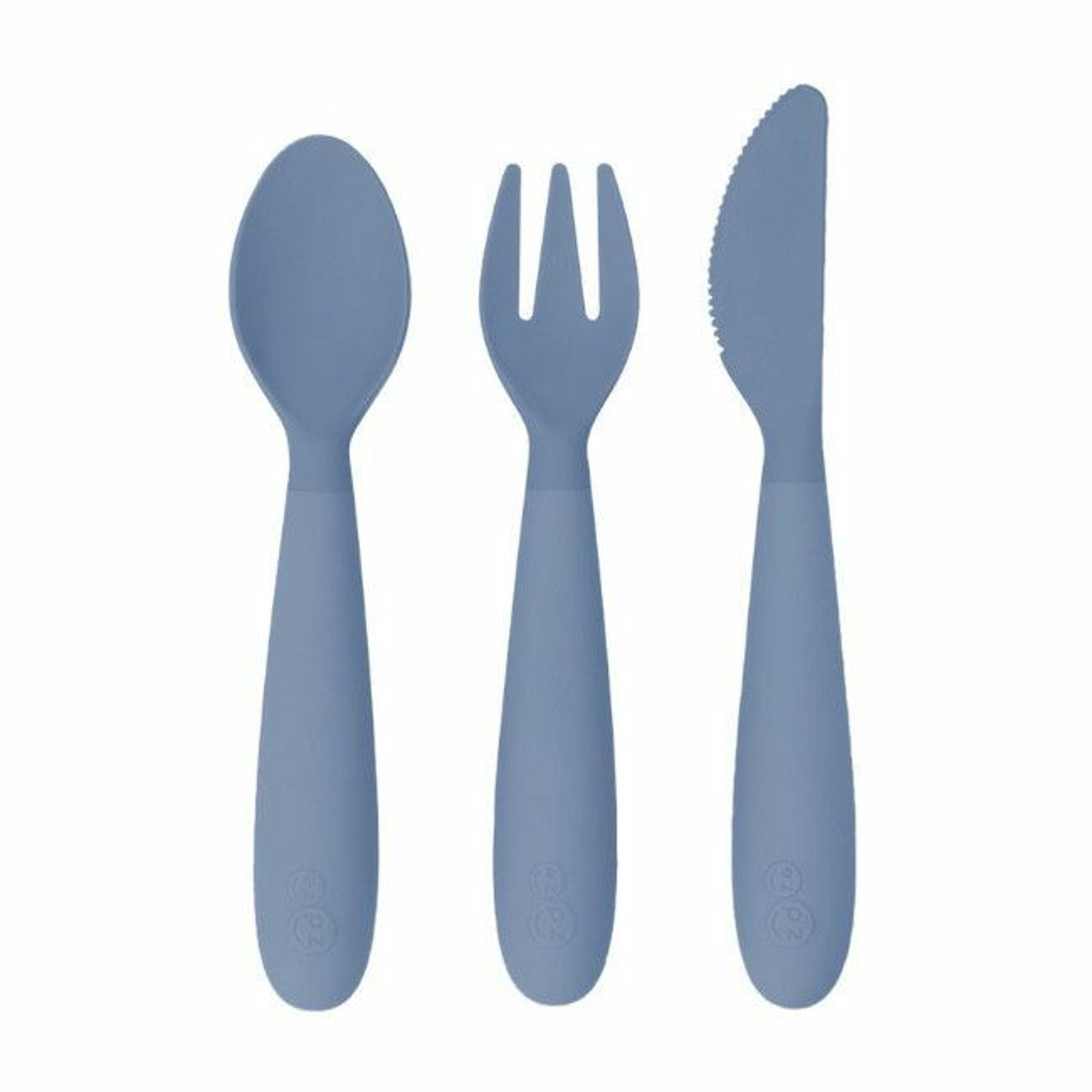 ezpz Pack of 3 Happy Utensils Indigo EUHUI001