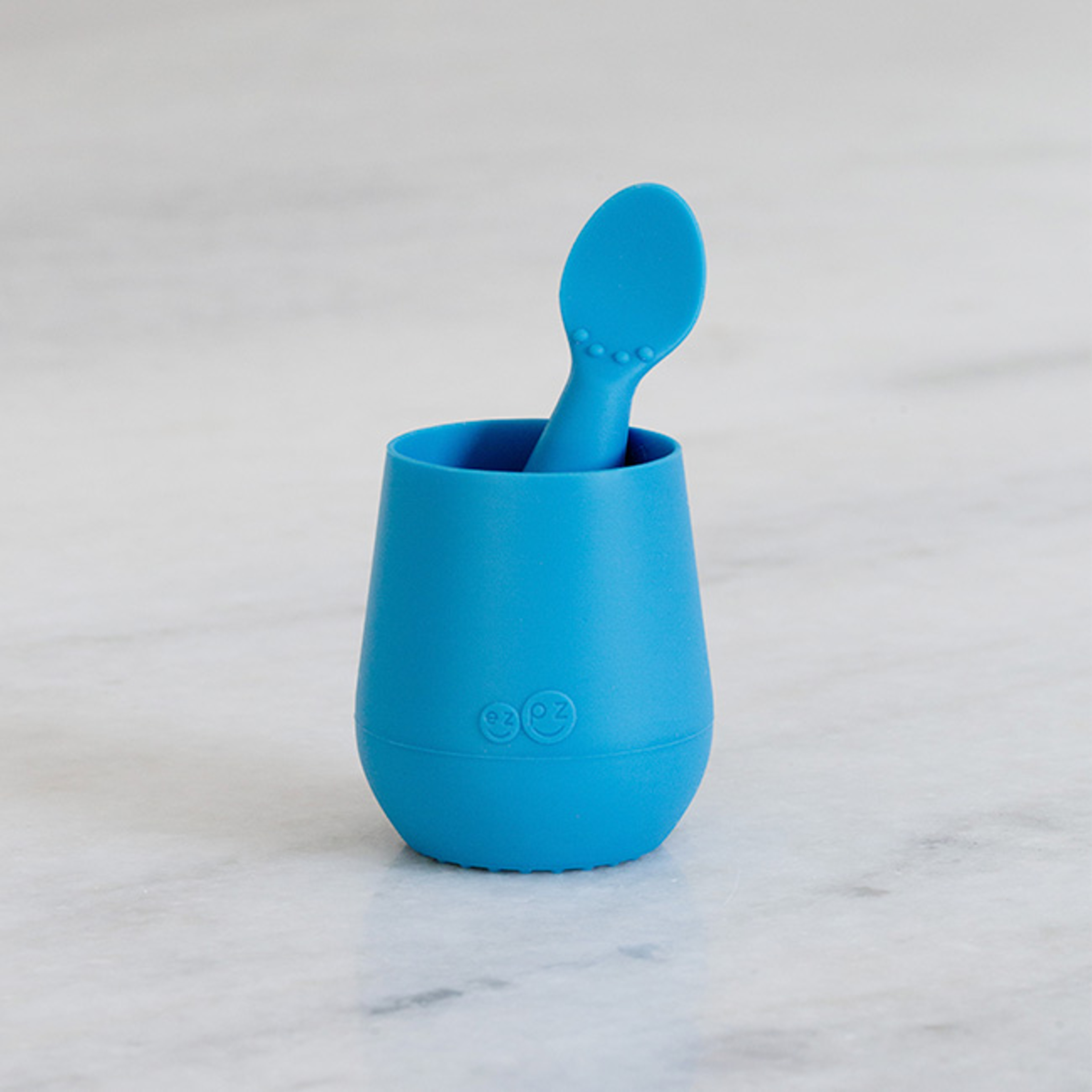 ezpz Primeiro Conjunto de Alimentação Azul4