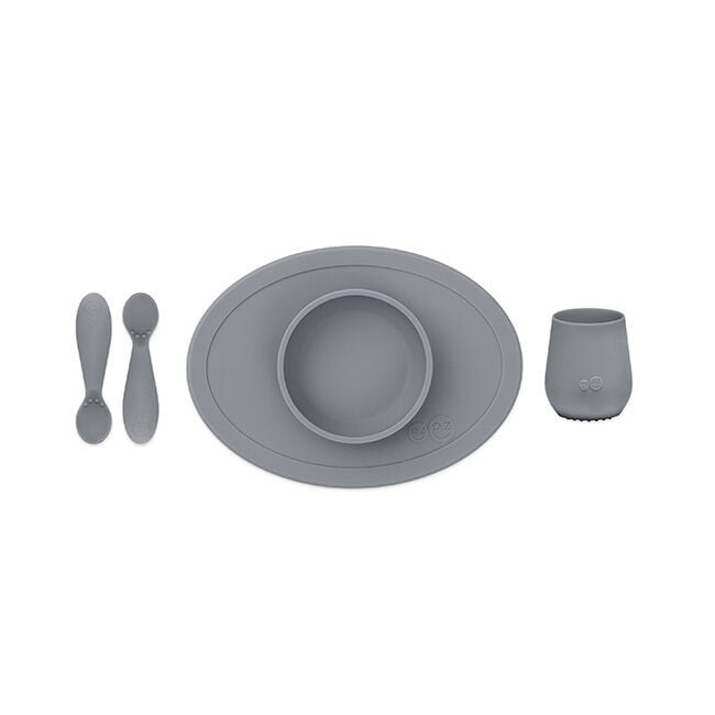 ezpz First Foods Set Grey EUFFG005