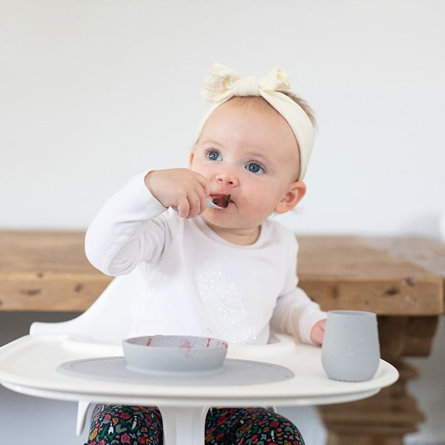 ezpz Primeiro Conjunto de Alimentação Cinza nórdico3