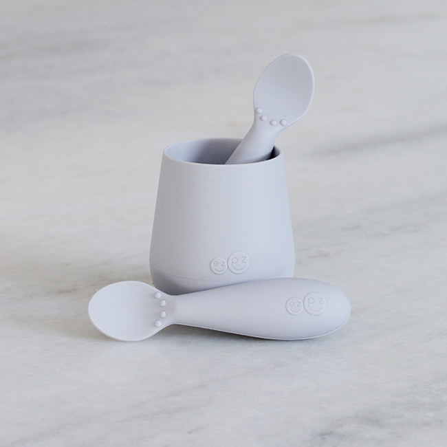 ezpz Primeiro Conjunto de Alimentação Cinza nórdico5