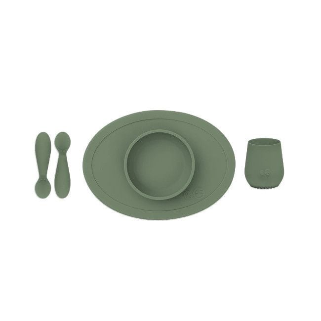 ezpz First Foods Set Olive Green EUFFO001