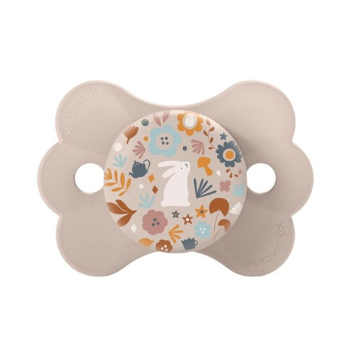 Suavinex SX Pro Physiological Silicone Soother Wonder Butterfly Liberty Pink 0-6M