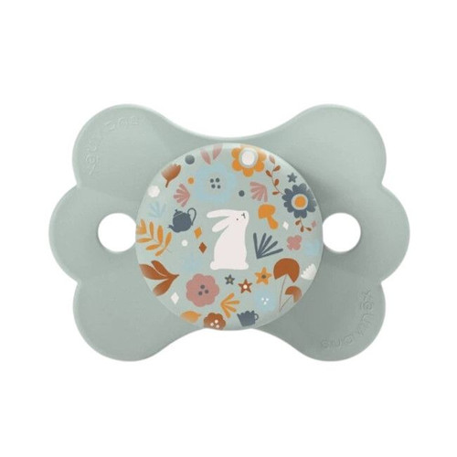 Suavinex SX Pro Physiological Silicone Soother Wonder Butterfly Liberty Green 6-18M